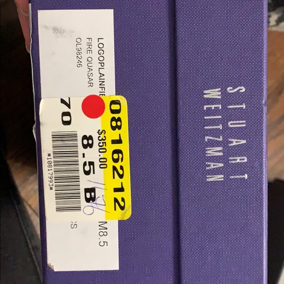 Stuart Weitzman peep toe pumps / heels - Picture 6 of 6